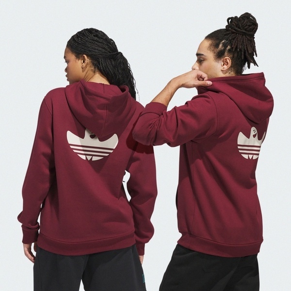 Adidas 愛迪達 Shmoo G Hood JW5200 男女 連帽外套 保暖 運動外套 防風 酒紅 白 亞版