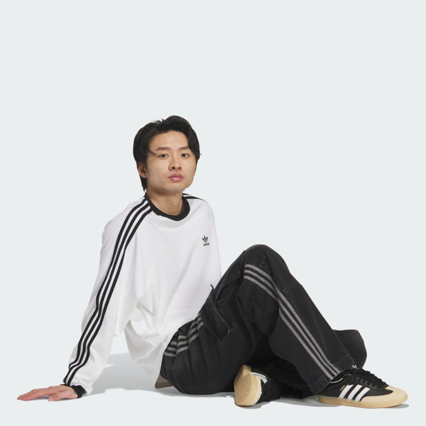 Adidas 愛迪達 Black Denim P KS5978 男 長褲 休閒長褲 丹寧 牛仔 黑灰 亞版