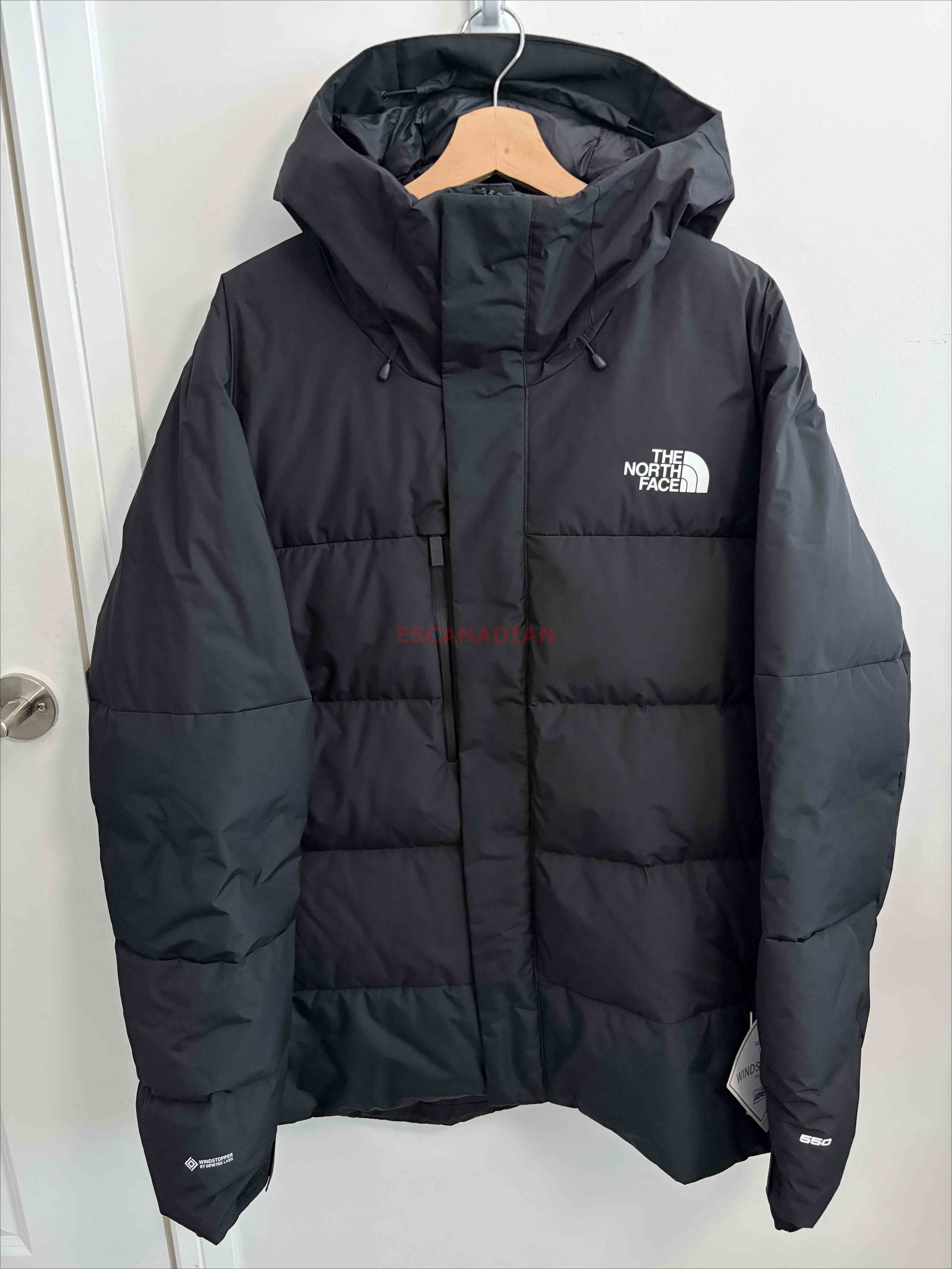 THE NORTH FACE(大尺碼優惠款) 男大人 Gore Tex硬挺面料 550羽絨 防風 防水 滑雪外套 (可日常穿) (有拇指扣)