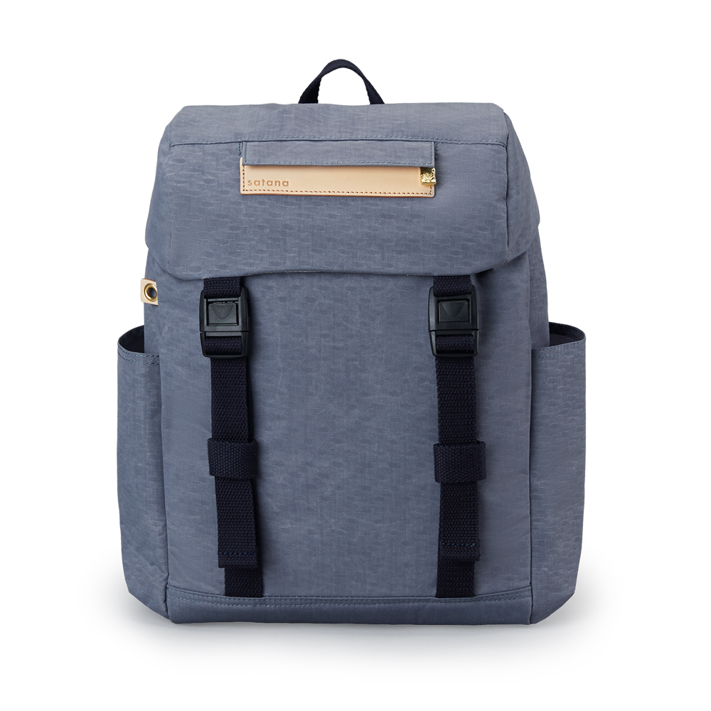 Soldier 雙扣束口後背包-靜謐灰