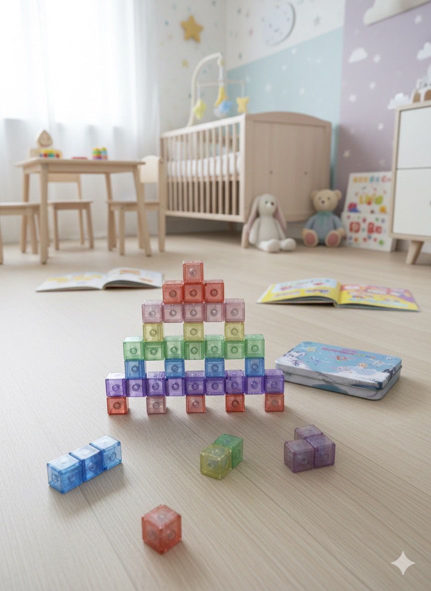 Bellebaby I 迷你磁吸積木 (24顆入)