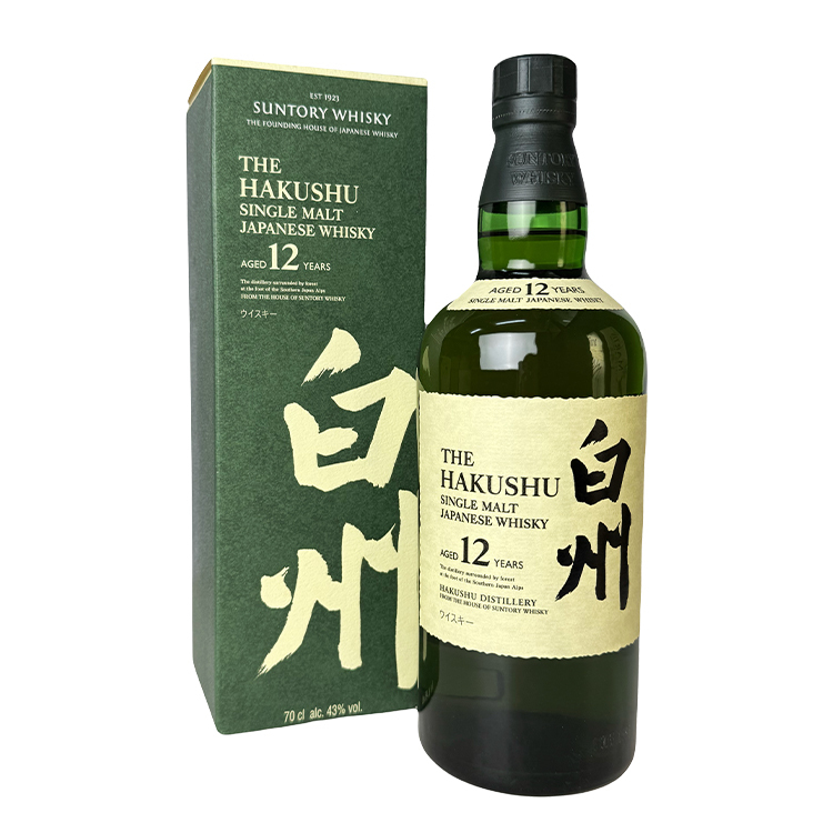 白州12年日本威士忌 The Hakushu Single Malt 12 Years Japanese Whisky