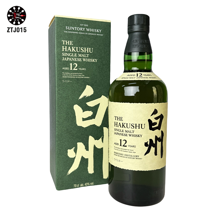 白州12年日本威士忌 The Hakushu Single Malt 12 Years Japanese Whisky
