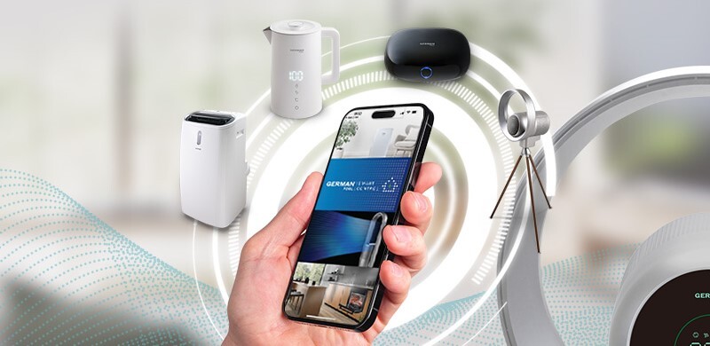 智能家居, Smart Control 智能家電, WiFi智能家電, 德國寶智能家居系列, 智能家居App控制