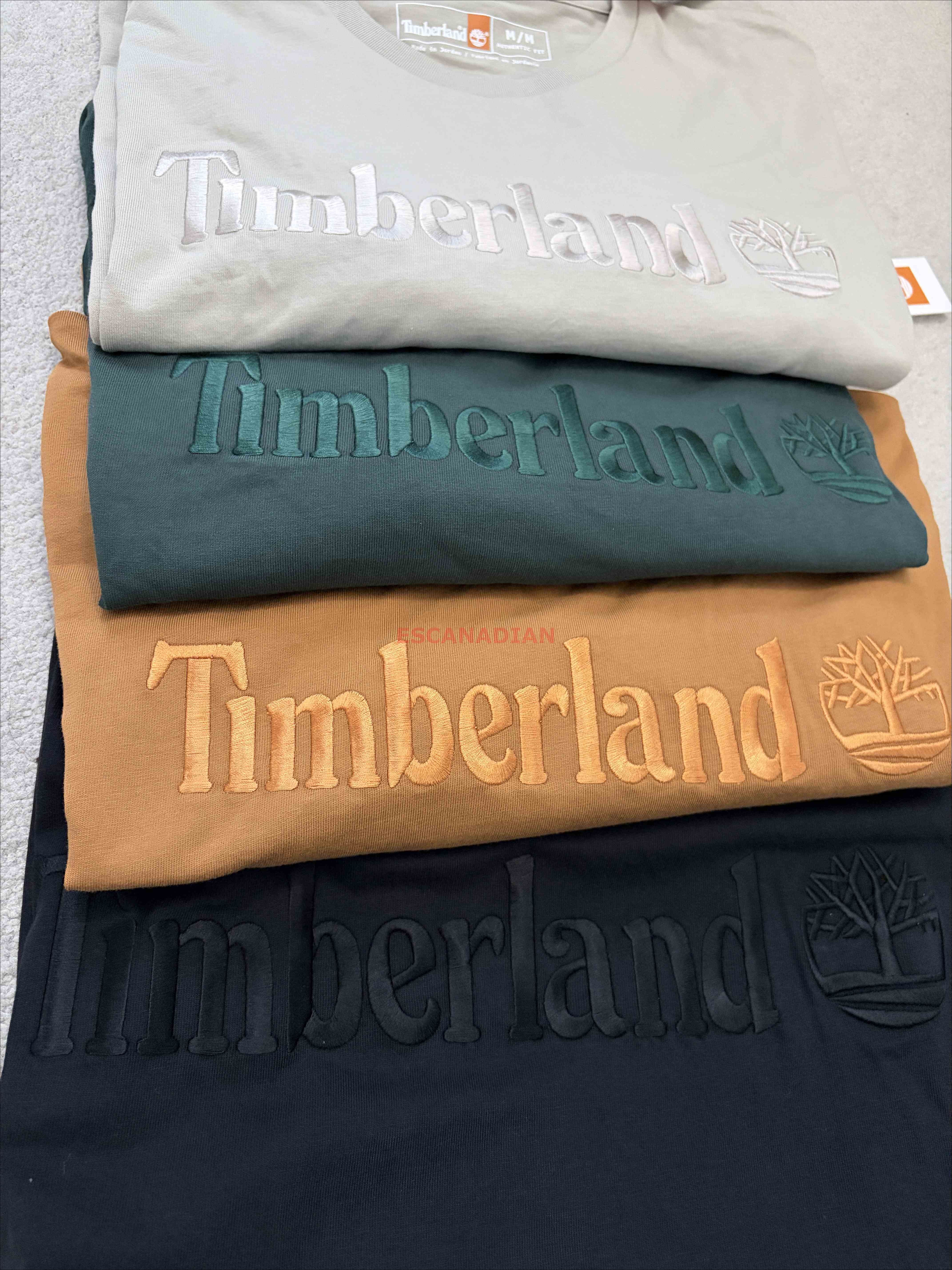 Timberland 大人 經典 刺繡字樣 長TEE (4色)