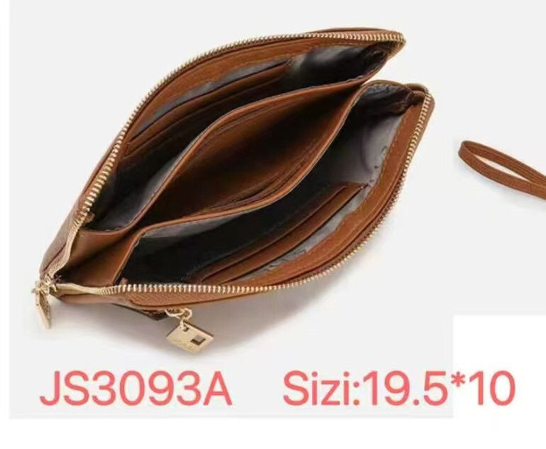 3093 【牛皮多層手拿包】