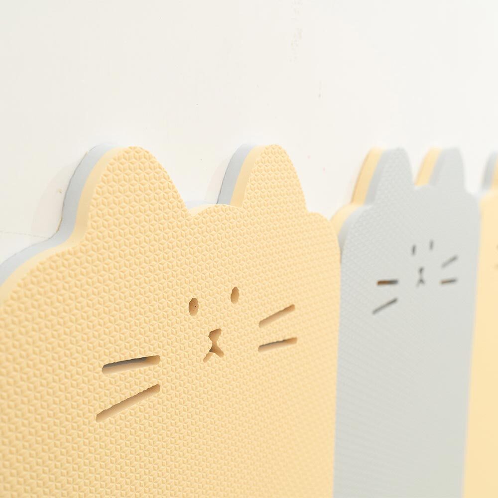 Pato Pato 貓咪防撞壁貼 厚度2cm (6入組 多款可選)