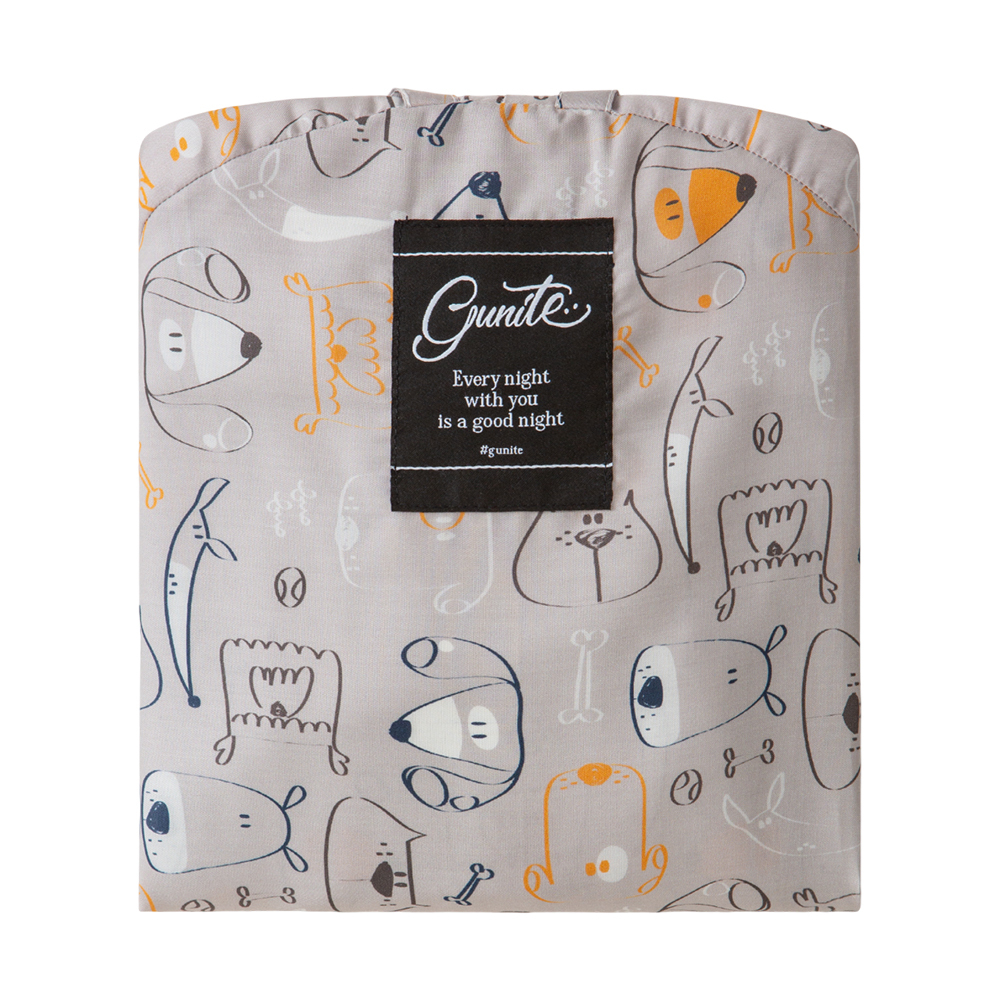 gunite 寶寶懶骨頭‧布套(天絲棉加層坐墊系列)｜Buddy大頭狗