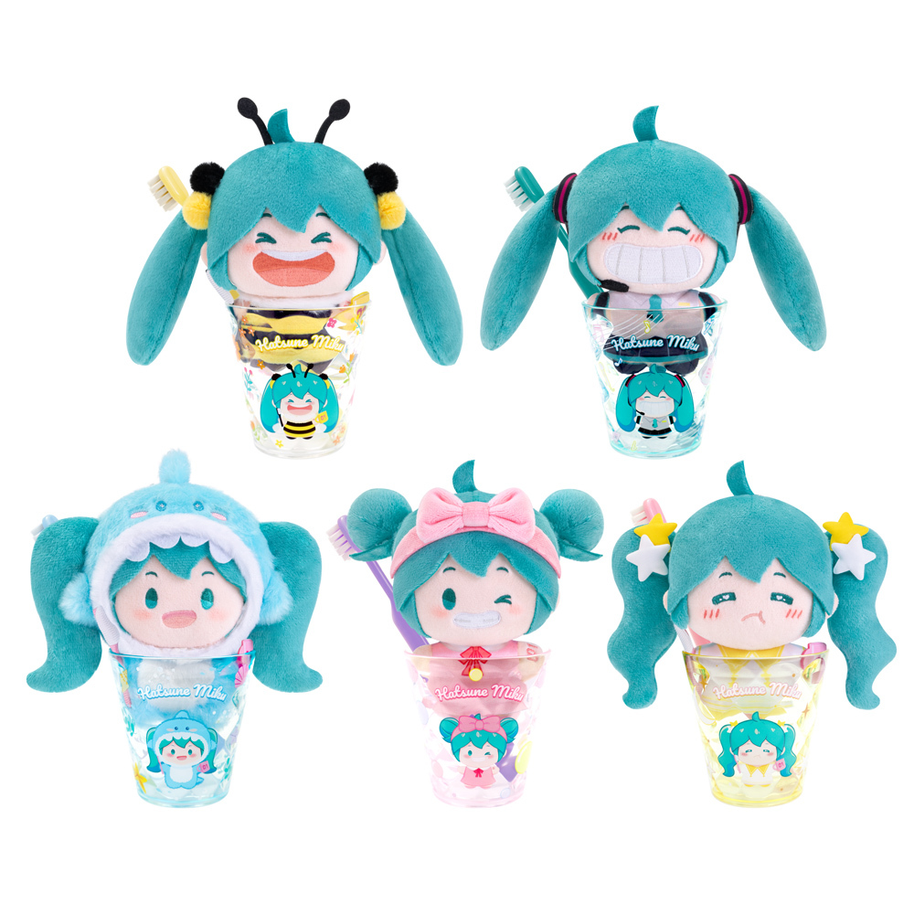 初音未來-哇牙牙毛絨盲盒 隨機一款