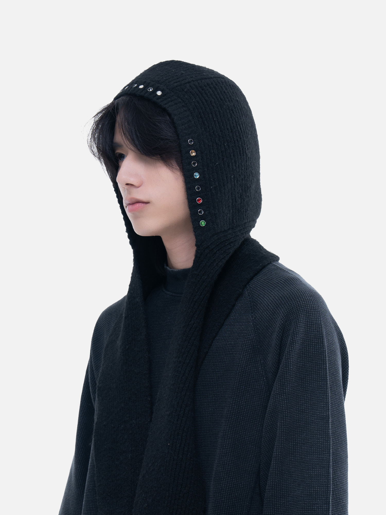 SIMON MADE ACC-2511 末雪行者 針織 毛帽 圍巾