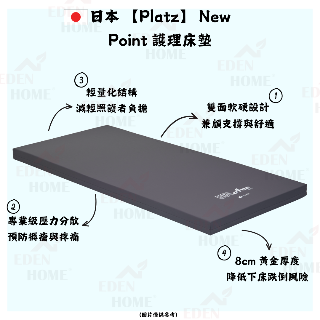 日本 【Platz】 New Point ACE 護理床墊