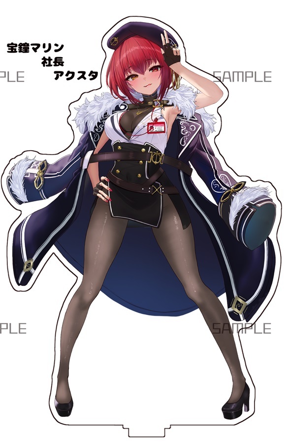 C107「同人代購」[Melonbooks代購」【ホロクル10th】宝鐘マリン社長衣装アクリルスタンド