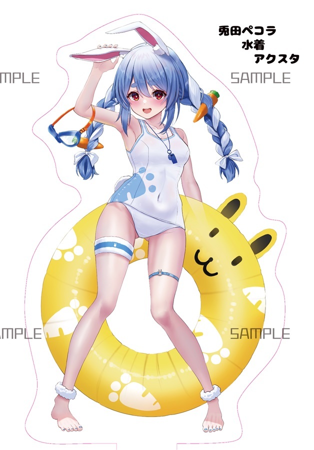 C106「同人代購」[Melonbooks代購」水着ぺこらアクリルスタンド