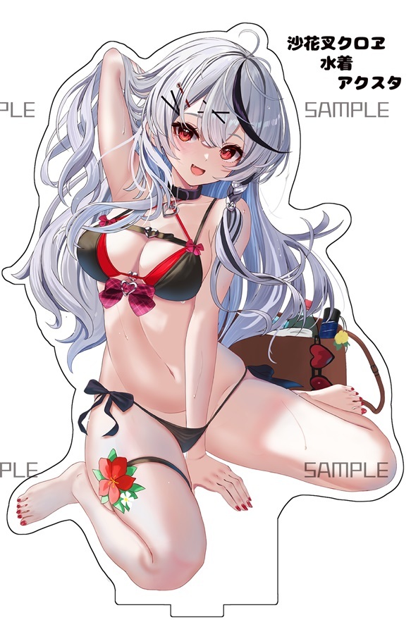C107「同人代購」[Melonbooks代購」【ホロクル9th】沙花叉クロヱ(水着)アクリルスタンド