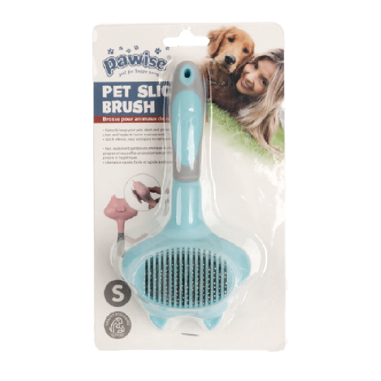 Pawise | 寵物按鈕梳-S (NO.11546)