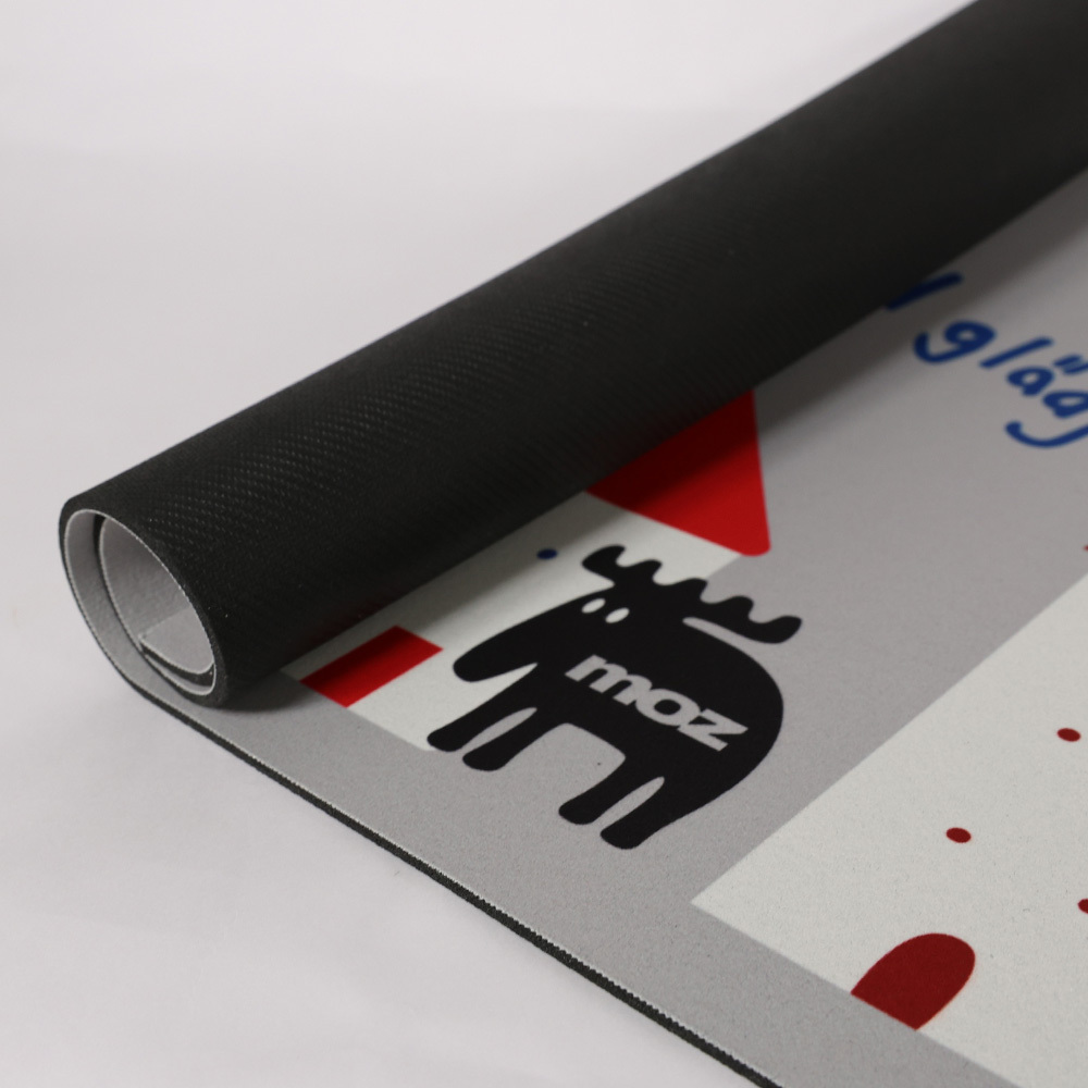 速乾軟式硅藻防滑地墊- 童話城堡(灰)