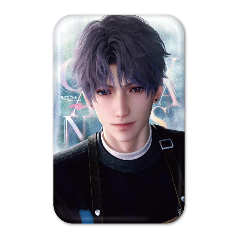 【高夢303】GA-9875《戀與深空》心途拾光系列馬口鐵徽章-祁煜款