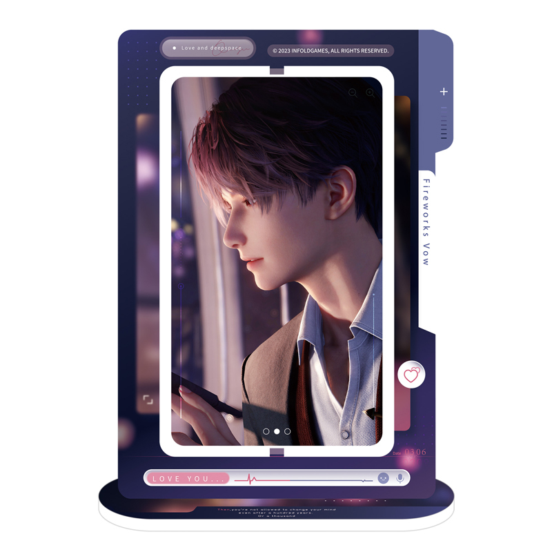 【高夢323】GA-9895《戀與深空》心語傾訴系列旋轉立牌-祁煜款