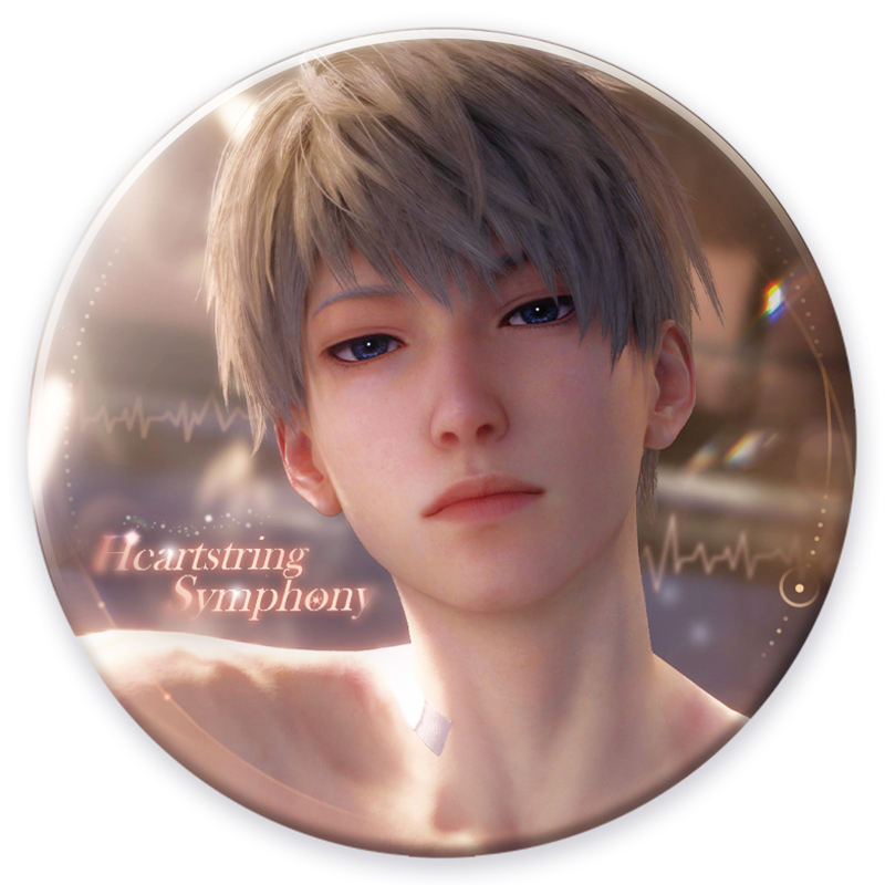 【高夢331】GA-9903《戀與深空》心語傾訴系列馬口鐵徽章-沈星回款