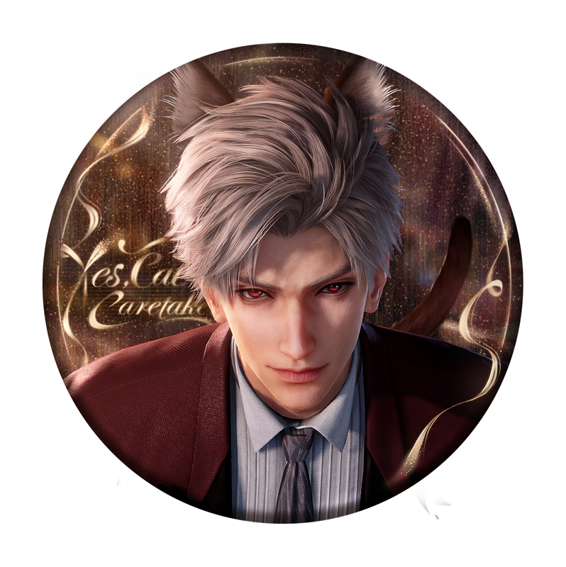 【高夢344】GA-9916《戀與深空》遵命飼養官系列馬口鐵徽章-秦徹款