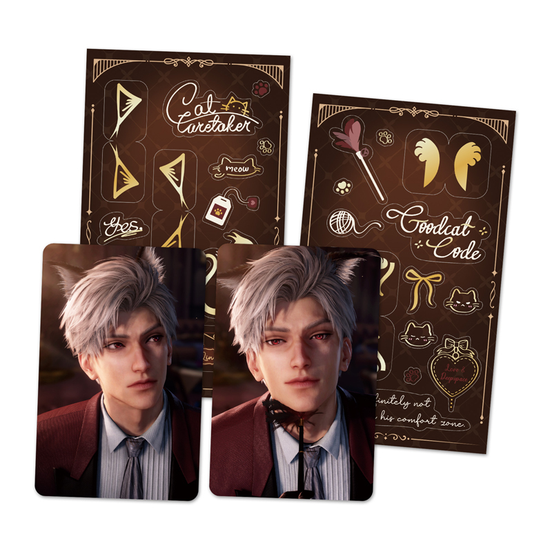 【高夢348】GA-9920《戀與深空》遵命飼養官系列小卡套組-秦徹款