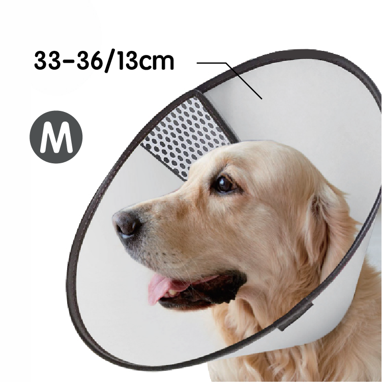 Pawise|頸圈頭套 M (33-36/13cm)(NO.13093)