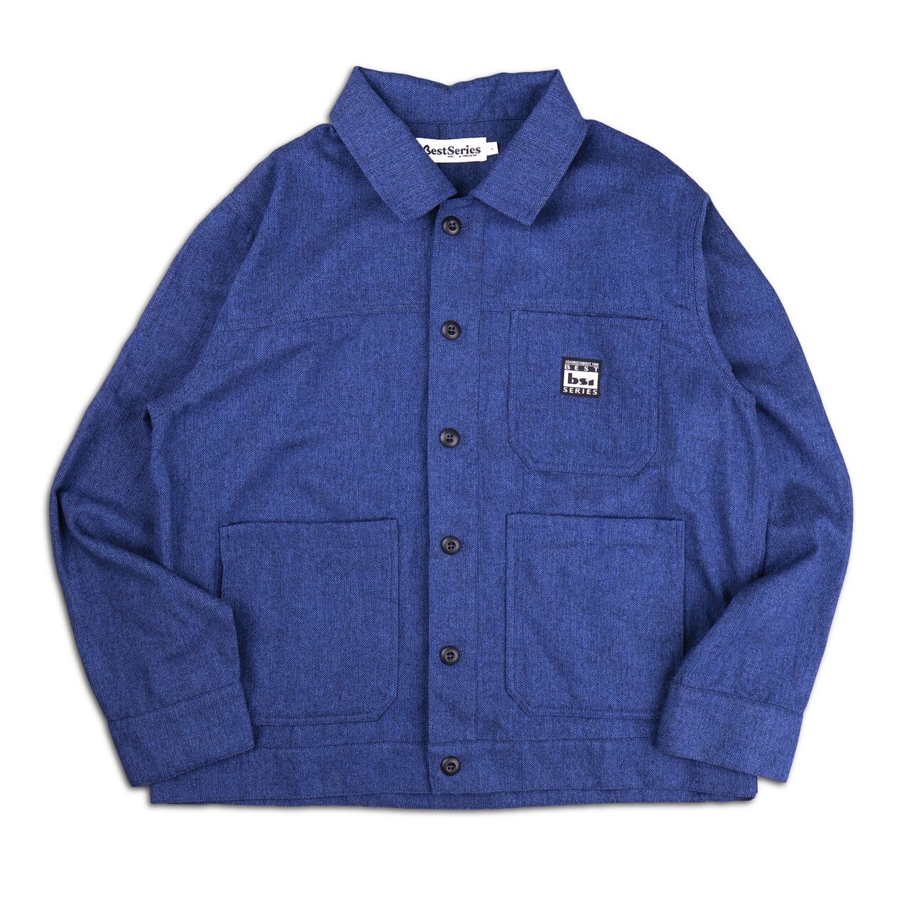 Best Series-WOOL BLENDED WORK JACKET