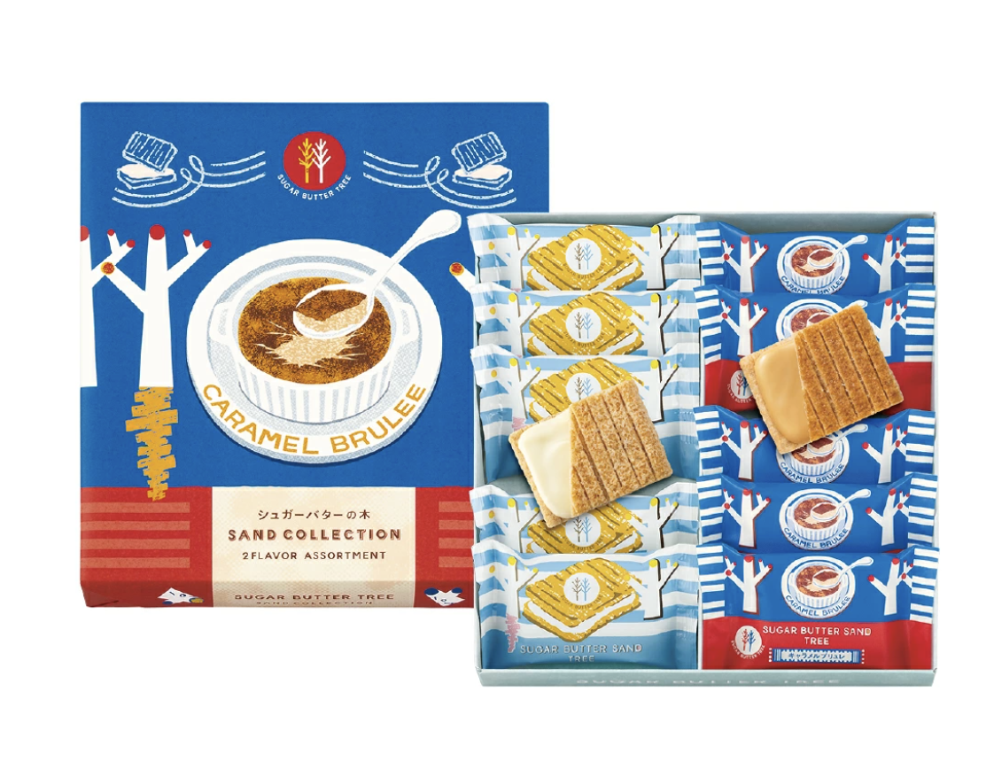 日本禮盒  Sugar butter sand tree (12入 )
