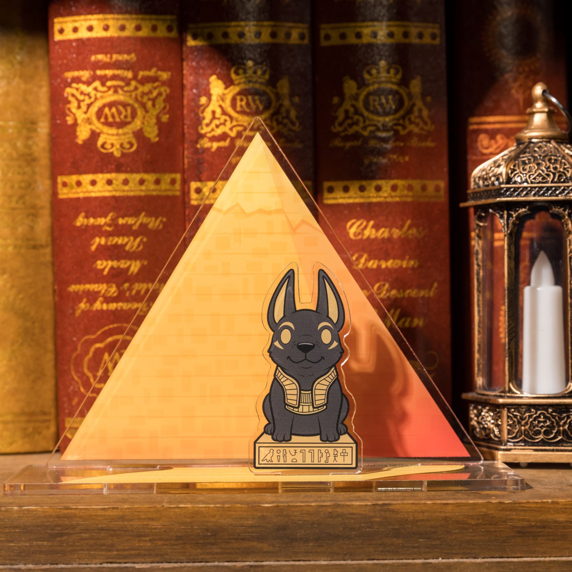 世界古文明 壓克力擺飾 阿奴比斯