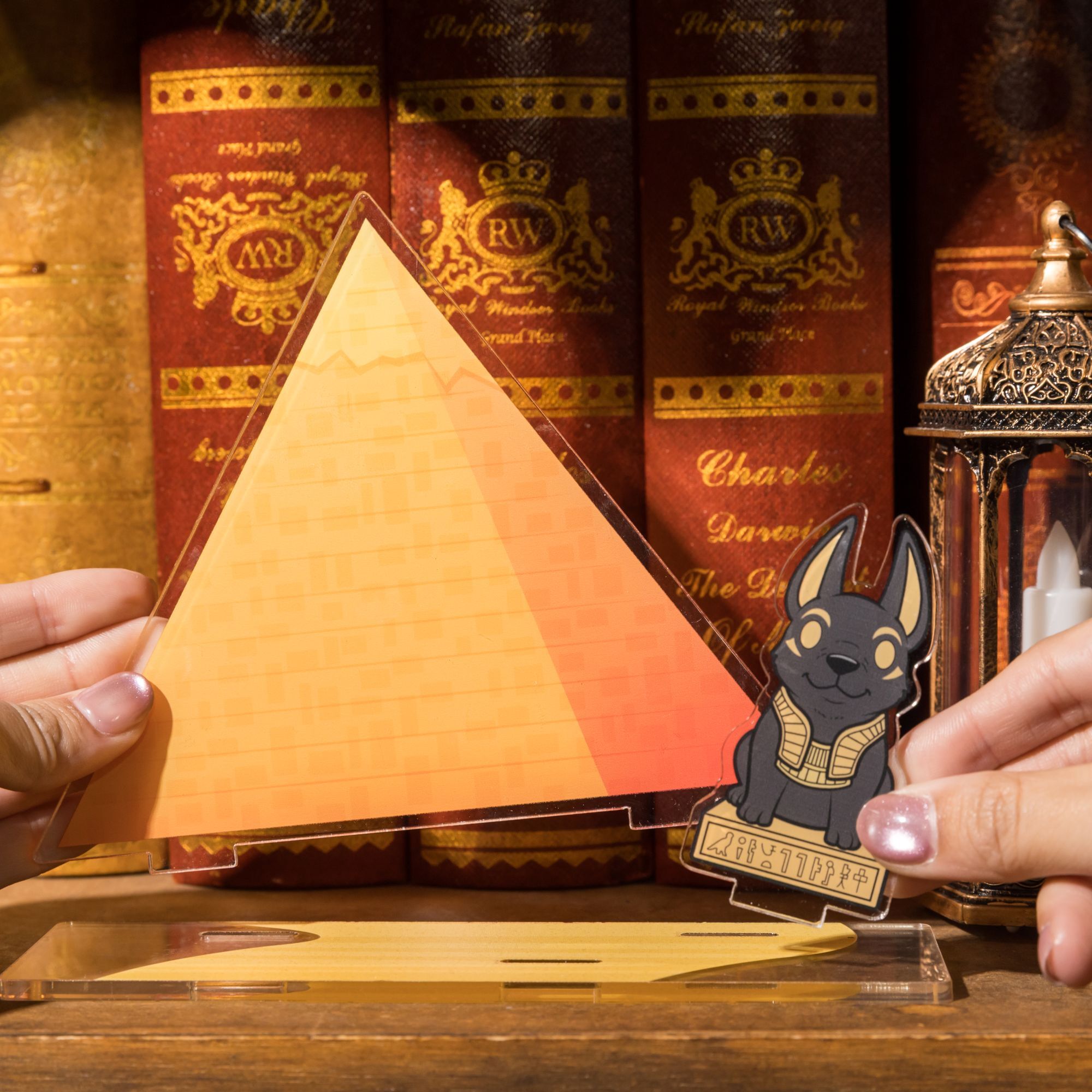 世界古文明 壓克力擺飾 阿奴比斯