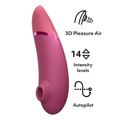 Womanizer Next 3D Pleasure Air Stimulator Dusky Pink