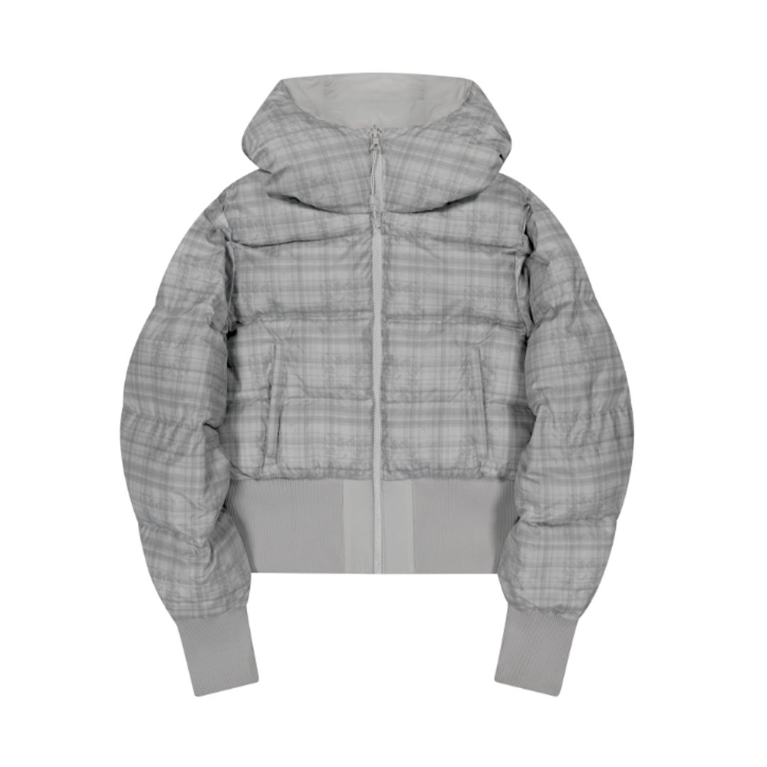 Check Padded Jacket OJOS Reversible Check Padded Jacket 雙面穿格紋| FLOMMARKET