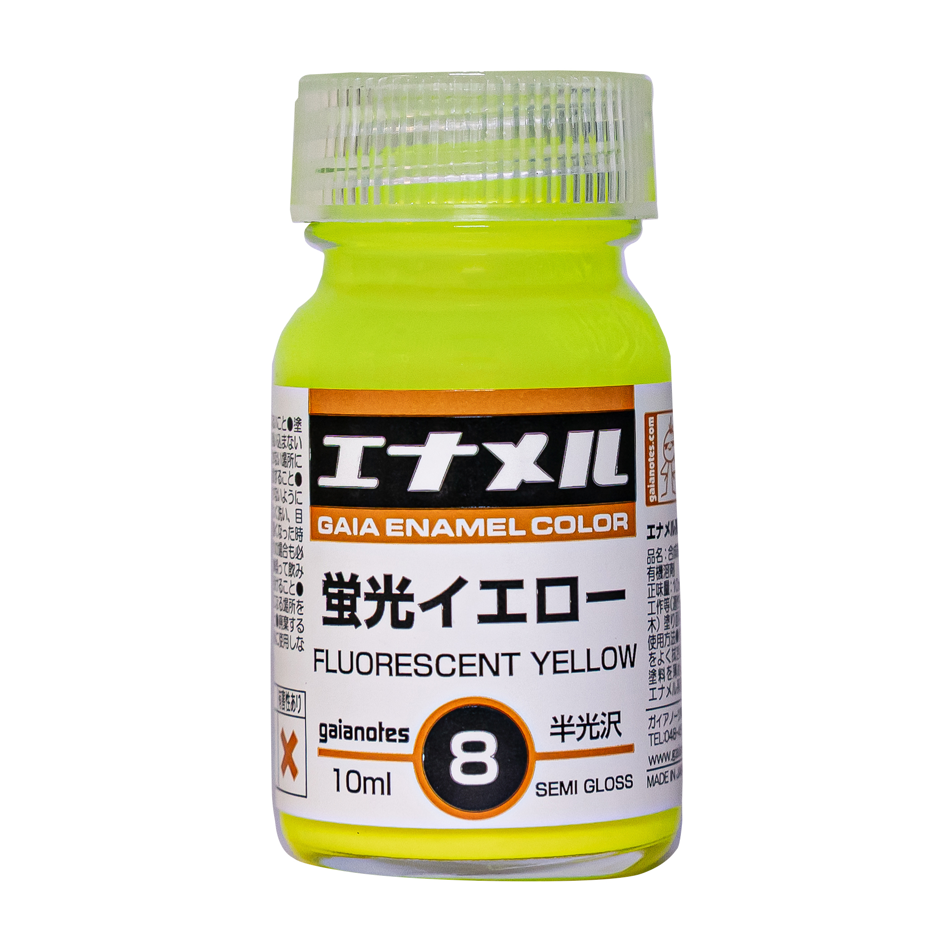 GAIA GE-08 蛍光イエロー Fluorescent Yellow 10ML