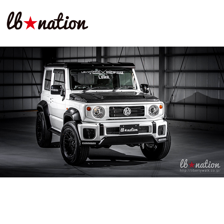 lb★nation SUZUKI G mini TYPE 1 空力套件組 SUZUKI JIMNY JB74W