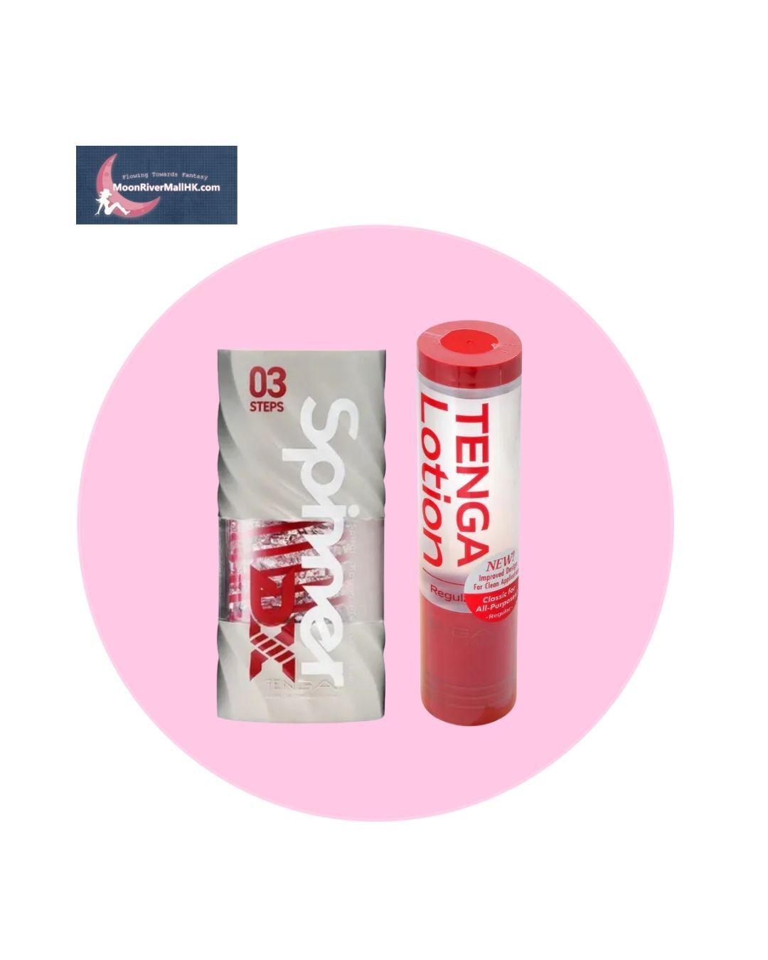 Tenga Spinner DX 03 Drops 飛機杯 & 潤滑劑 1支