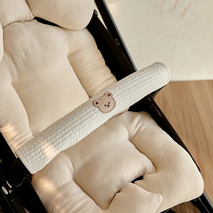 NEW✨DTD果凍人物絎縫系列-嬰兒推車手推桿安全桿保護套(1p)