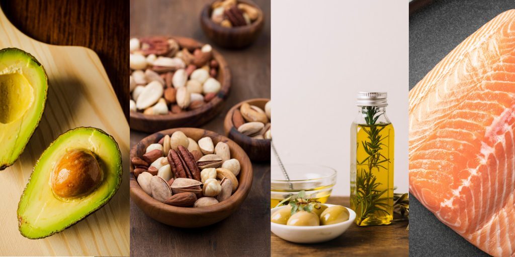 含好油脂的食物