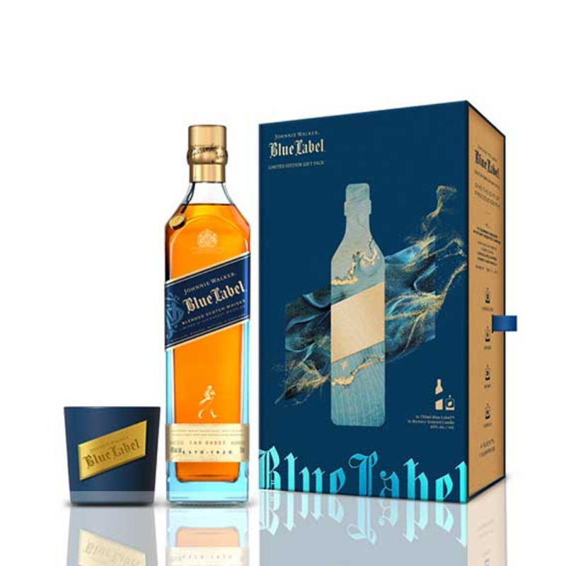 Johnnie Walker Blue Label 英國 蘇格蘭 尊尼獲加藍牌威士忌700ml + 香氛蠟燭 [PRO0444]