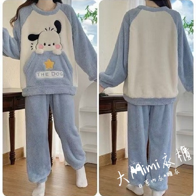 🔥暖呼呼系列-帕恰狗法蘭絨睡衣