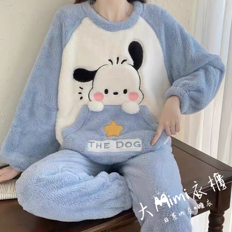 🔥暖呼呼系列-帕恰狗法蘭絨睡衣