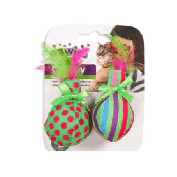 Pawise | 羽毛波波貓玩具 (NO.28126)