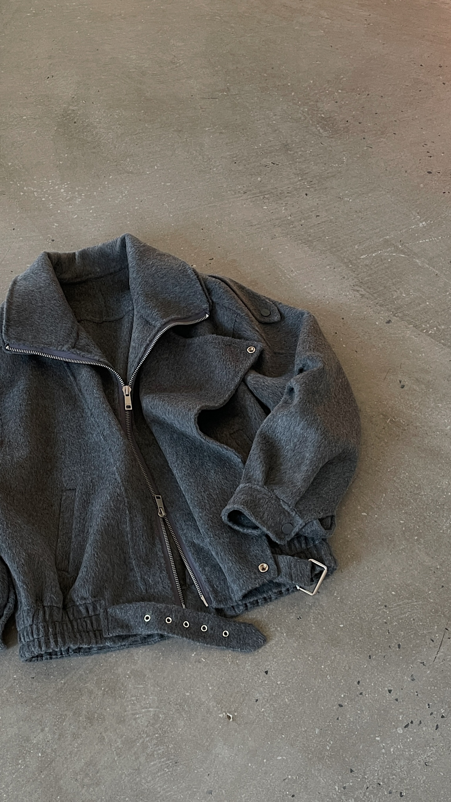 高端檔口出品. WOOL 90% 高奢低調羊毛騎士外套 (人生一定要有一件拿得出手的高級外）