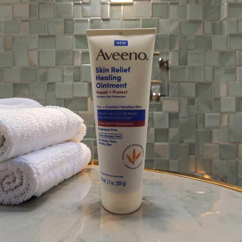 Aveeno 天然燕麥特效修復膏 204g - 針對極乾燥/龜裂/爆拆肌膚