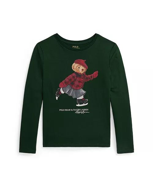 260113 POLO Big Girl Polo Bear Long Sleeve Top (2色)
