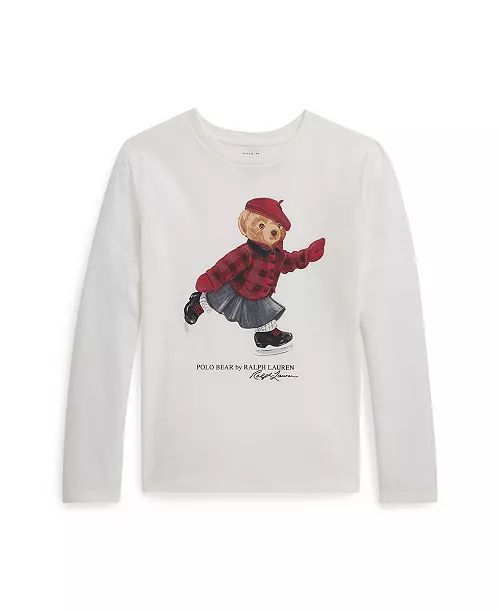 260113 POLO Big Girl Polo Bear Long Sleeve Top (2色)
