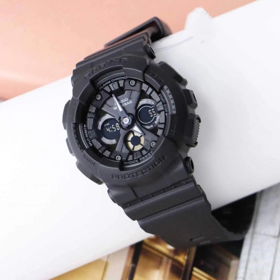 【CASIO 卡西歐】BABY-G 雙顯運動街頭風格 BA-130-1A