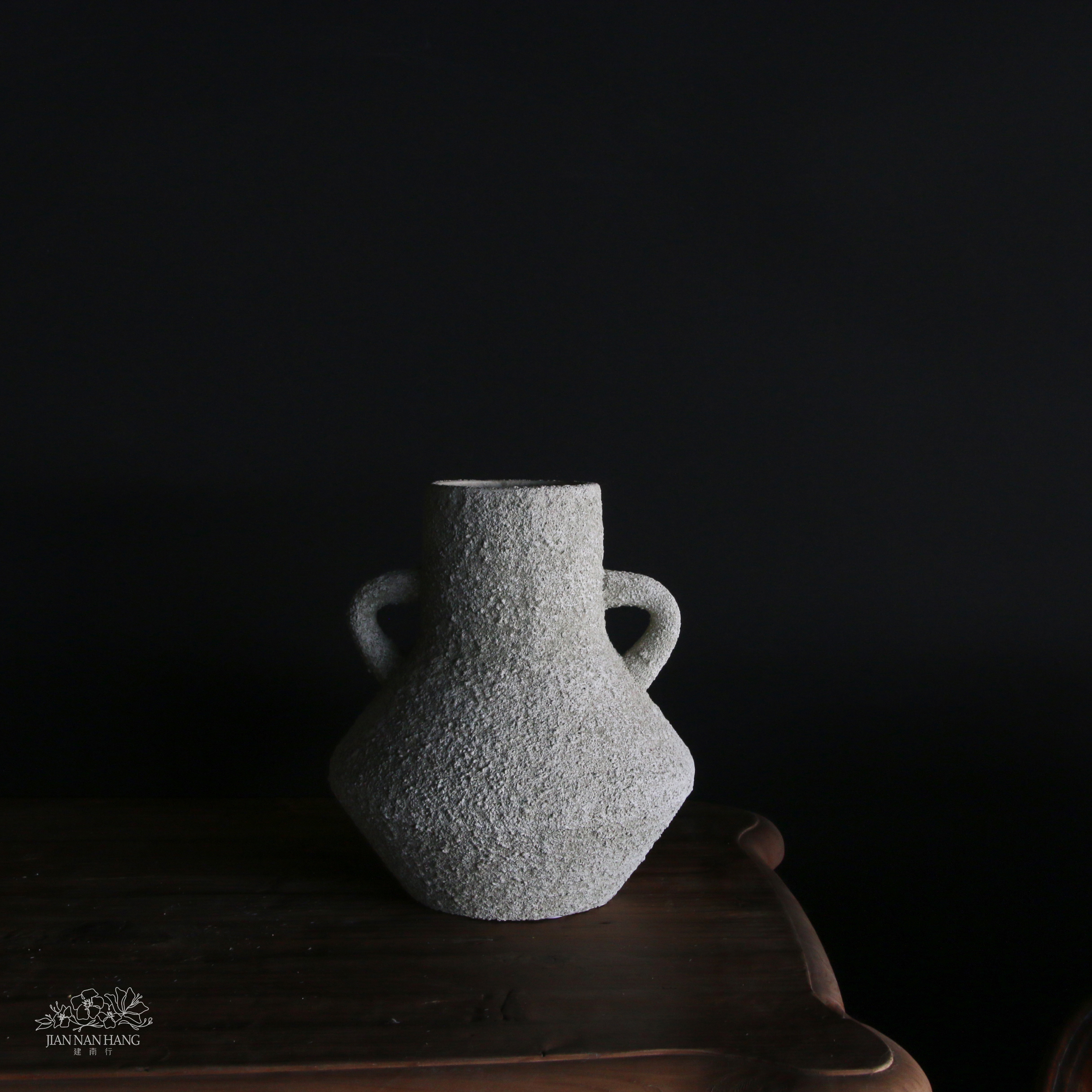 陶瓷花器 沙霧雙耳瓶 2尺寸