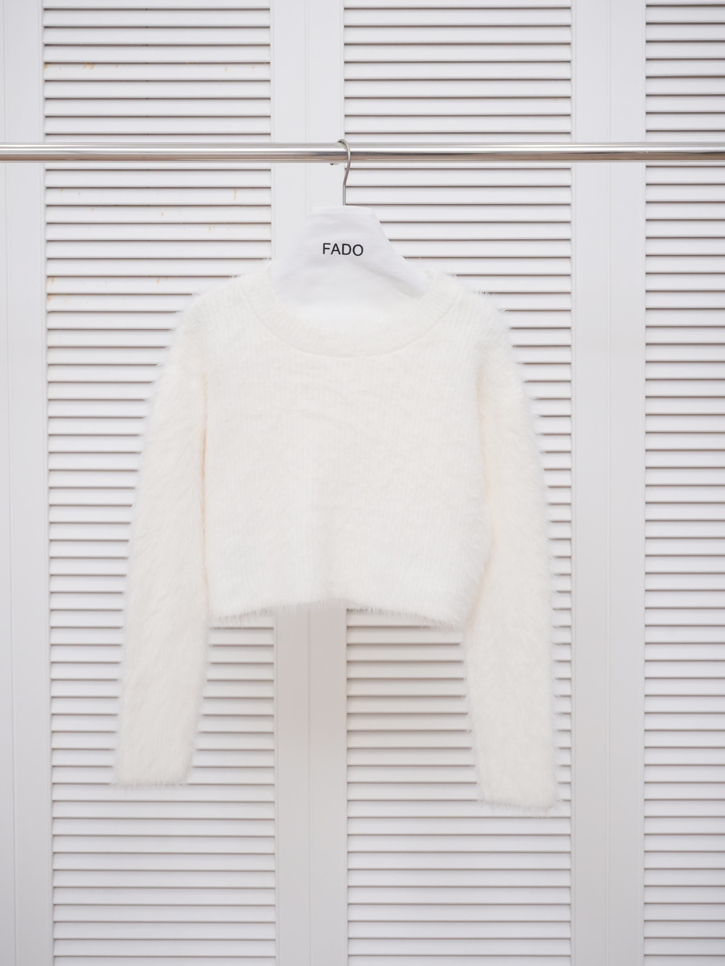 法朵Fado shop｜素面短版水貂毛衫 0914016 五色