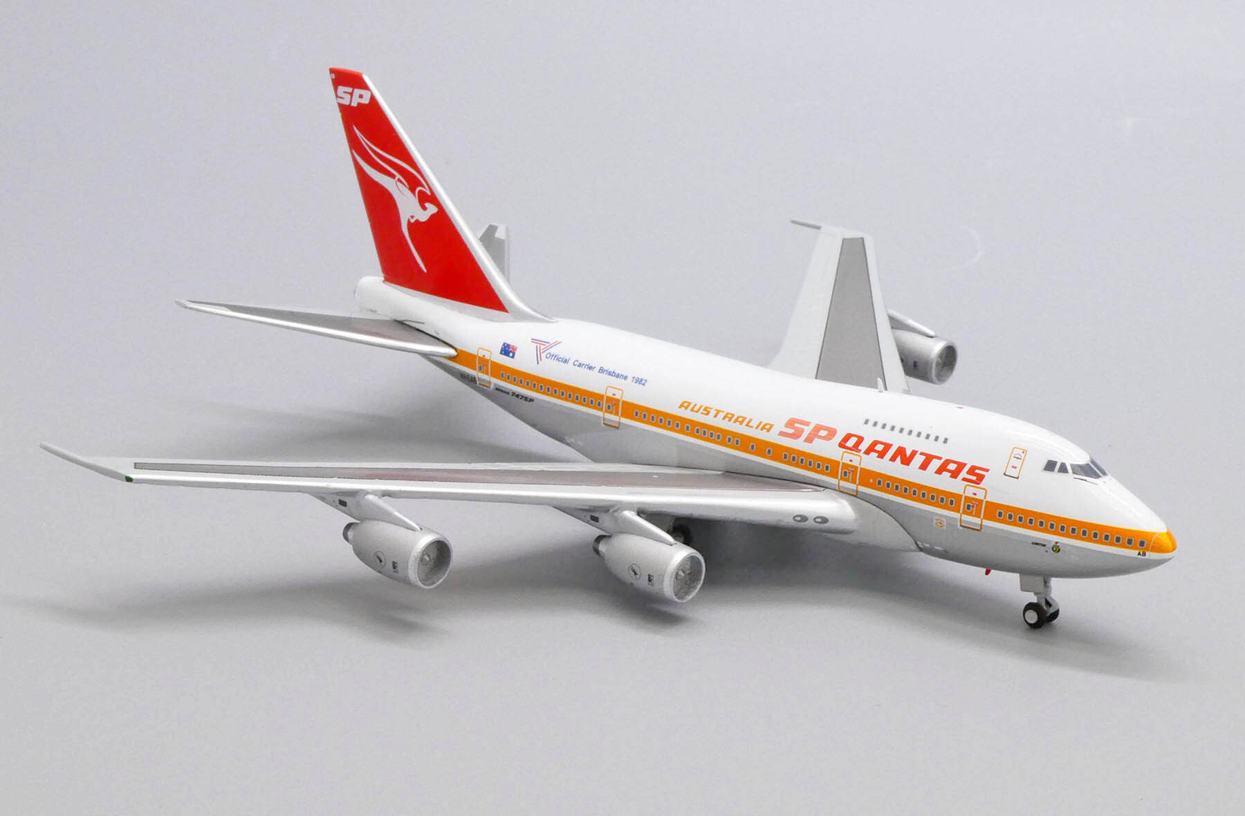 JC wings 1/400 澳洲航空 波音747SP VH-EAB 布里斯班1982