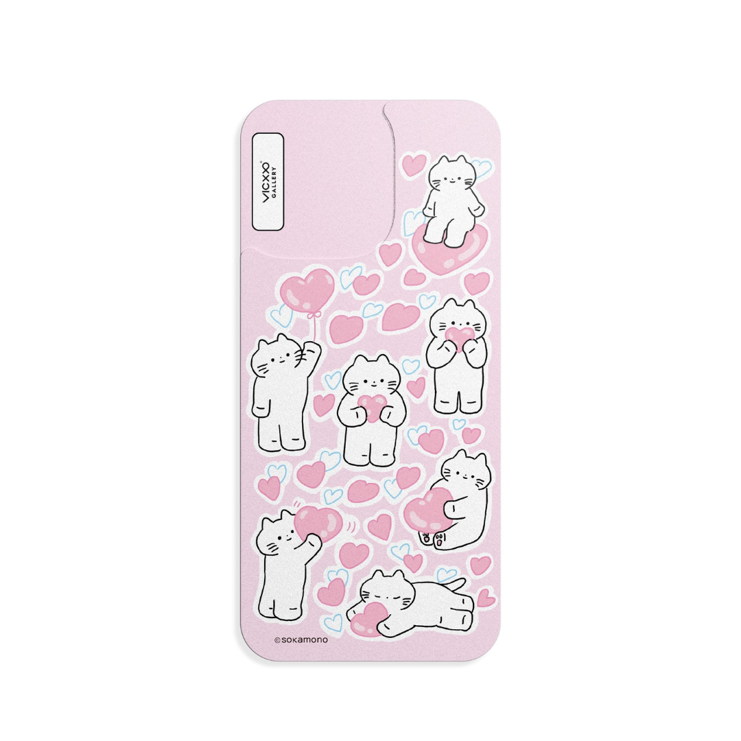 Sokamono  手機背貼膜 / 心型氣球-VC216